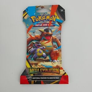 Pokemon Mega Evolution Trading Card Pack - Red, Blue, Yellow